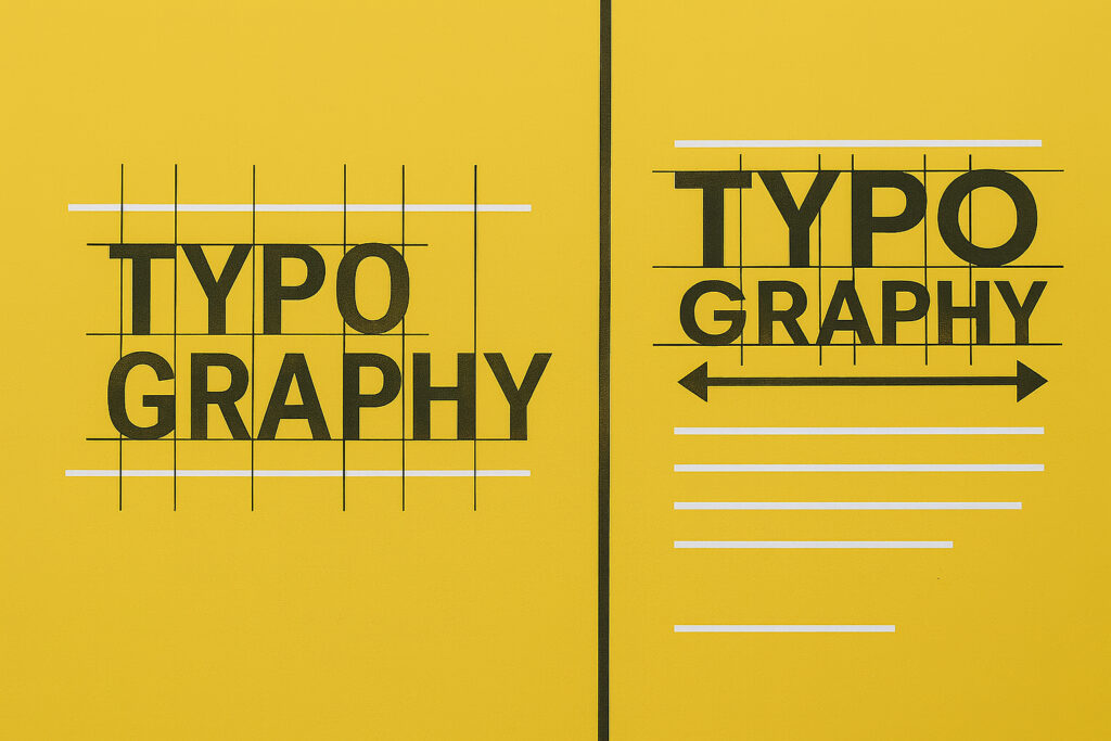 文字詰めひとつで印象UP!タイポグラフィの基本