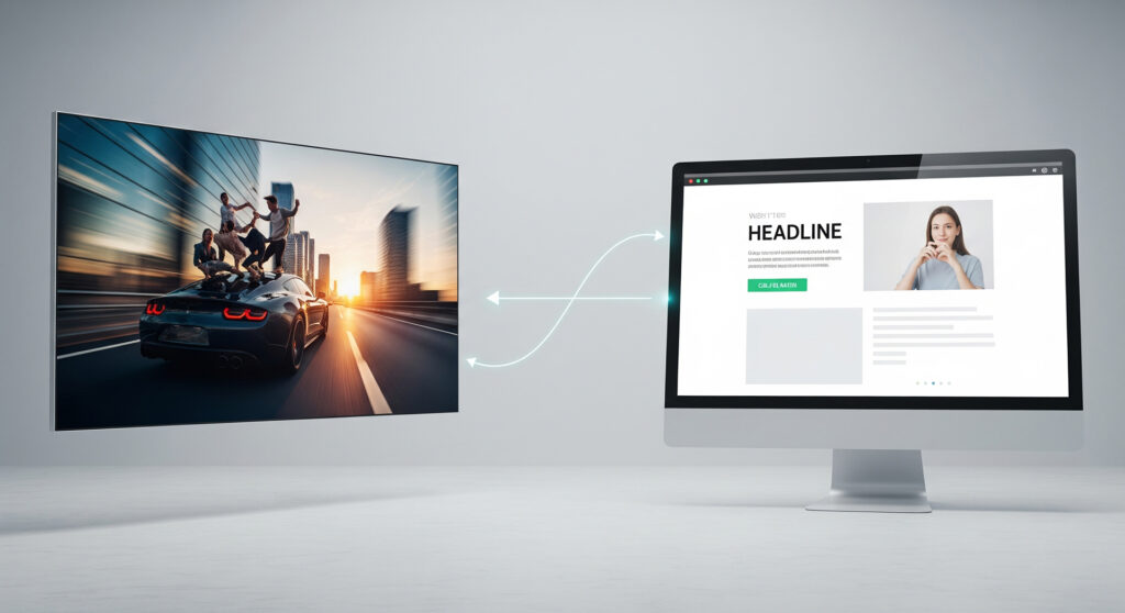 TVCMとWeb広告、デザイン表現はどう変えるべきか？